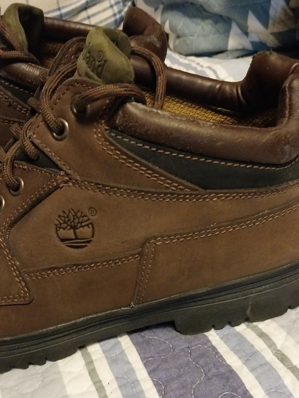Timberland Men's Brown Leather Chukka Lace-Up Boots